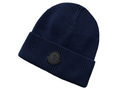 Moncler Black Logo Beanie Navy